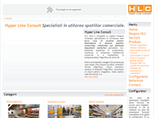 Tablet Screenshot of hyperline.ro