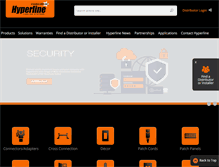 Tablet Screenshot of hyperline.com